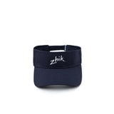 Visière zhik navy avec tissu extérieur durable et réglage facile pour un confort optimal.