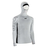 Overtop HOODED UV RASHGUARD LONG SLEEVE en polyamide spandex, protection UV +50, causant une protection optimale.