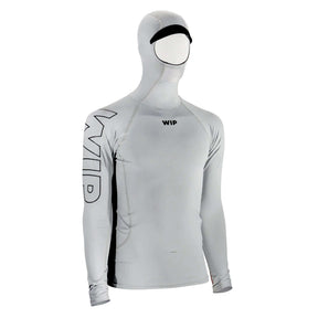Overtop HOODED UV RASHGUARD LONG SLEEVE en polyamide spandex, protection UV +50, causant une protection optimale.