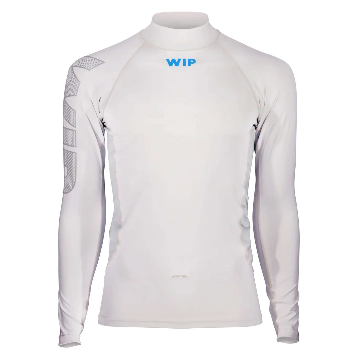 Overtop LONG SLEEVE RASHGUARD GREY avec tissu en polyamide spandex, protection solaire UV +50, coupe ergonomique.