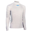 Overtop LONG SLEEVE RASHGUARD GREY en tissu polyamide spandex, protection solaire UV +50, coupe ergonomique.