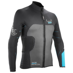 Top néoprène ZIP NEO TOP 2,5 mm WIP à zip frontal, vue de face